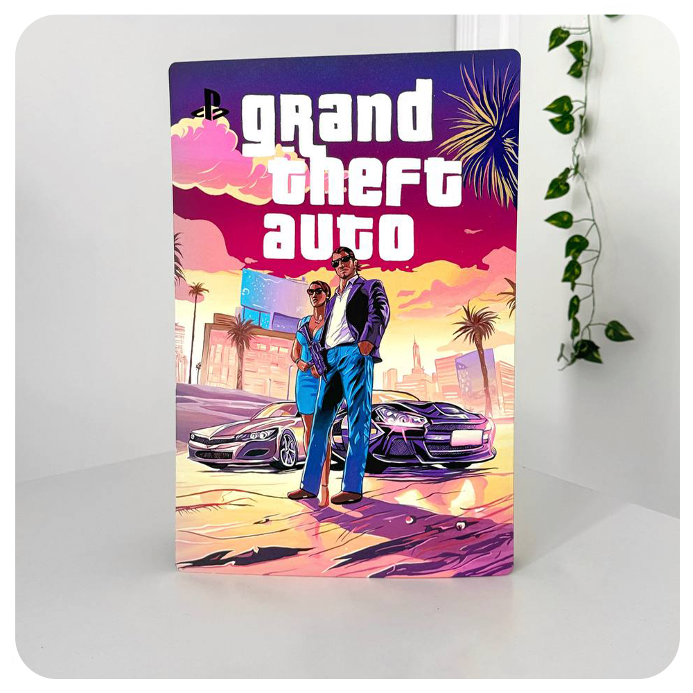 Custom PS5 Cover Grand Auto