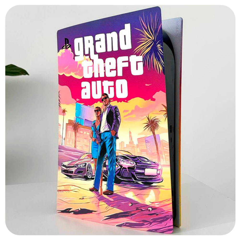 Custom PS5 Cover Grand Auto