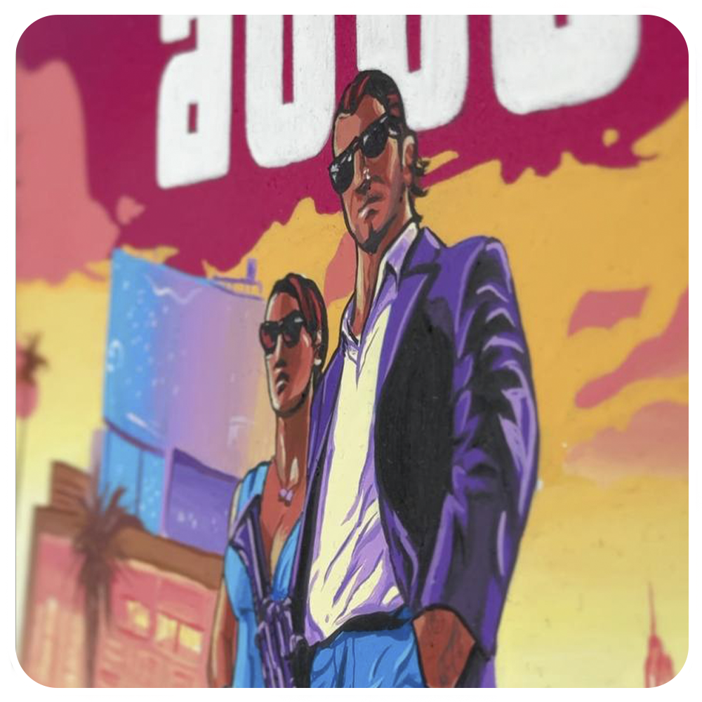 Custom PS5 Cover Grand Auto