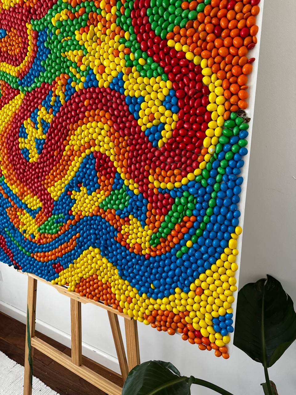 M&M's Dragon Painting