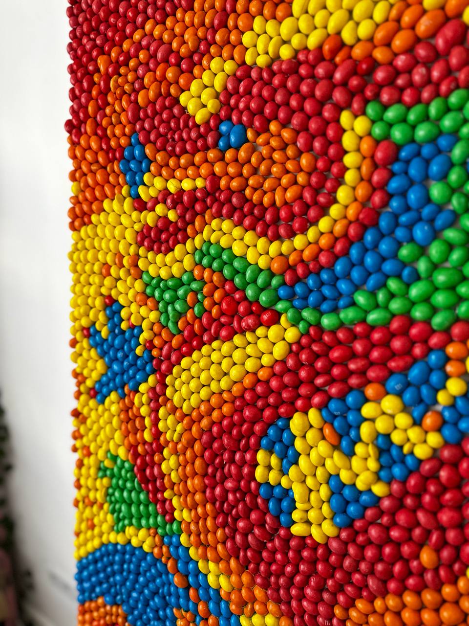 M&M's Dragon Painting