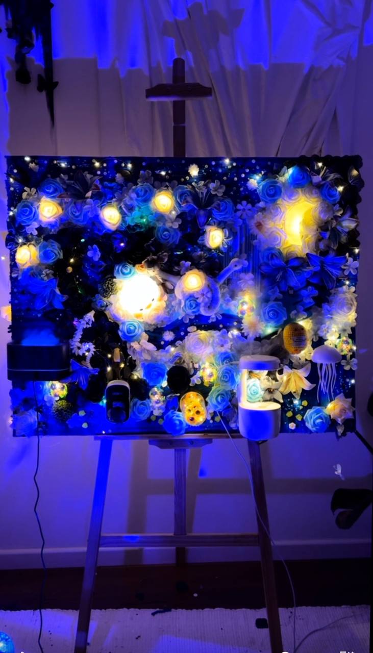 Starry Night Painting